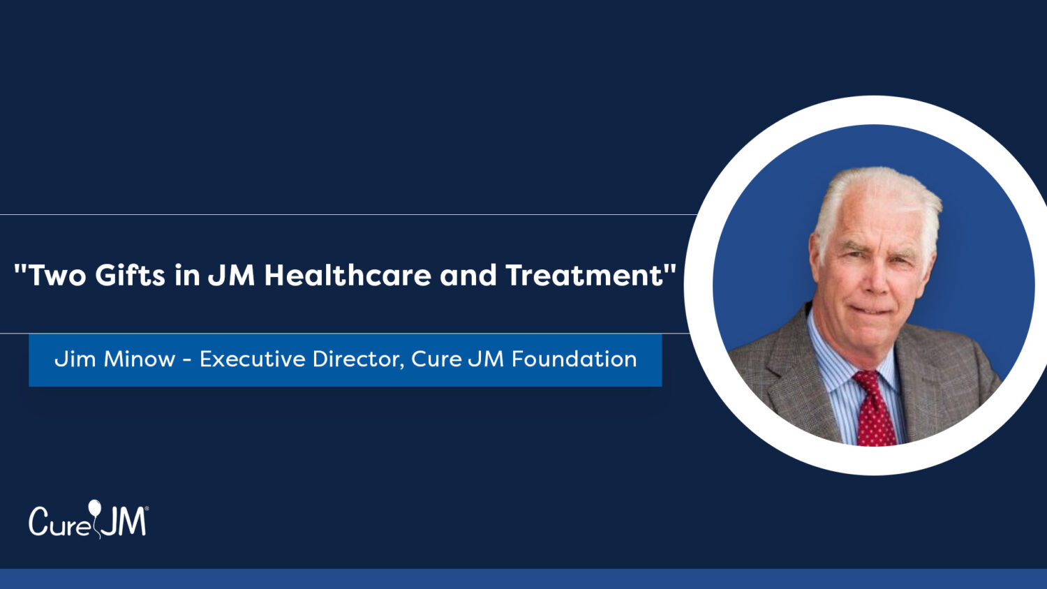 Two Gifts in JM Healthcare and Treatment, Jim Minow