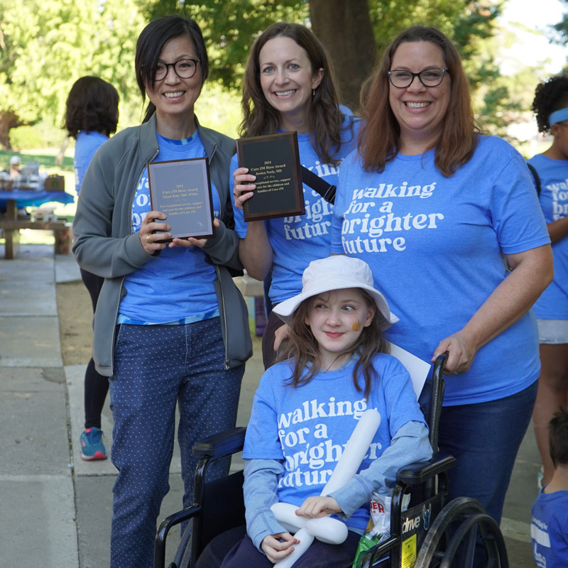 Jennifer Alspektor NorCal Walk Chair and family