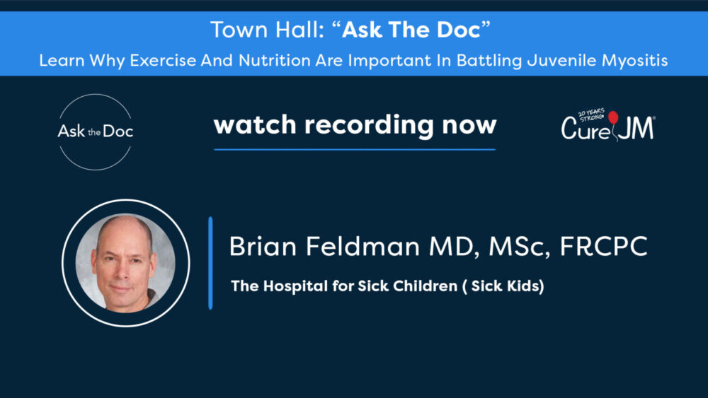 Ask The Doc: Why Exercise and Nutrition Are Important In JM with Brian Feldman MD