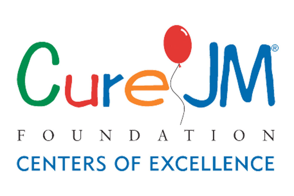 Logotipo de los Centros de Excelencia de Cure JM